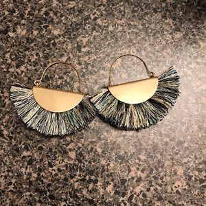 Fringe earrings